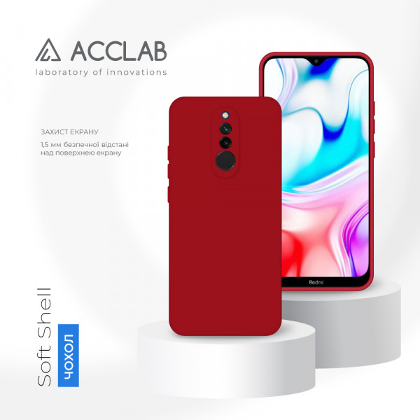 Фото - Чохол для смартфону ACCLAB SoftShell for Xiaomi Redmi 8A (1283126561887)