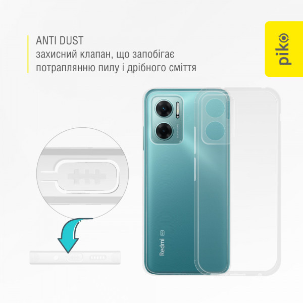 Фото - Чохол для смартфону Piko Anti Dust for Xiaomi Redmi 10 5G (1283126554773)