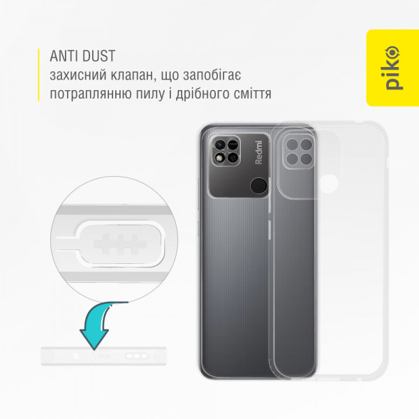 Фото - Чехол для смартфона Piko Anti Dust for Xiaomi Redmi 10A (1283126554780)