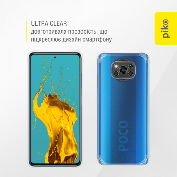 Фото - Чохол для смартфону Piko Shockproof for Xiaomi Poco X3 (1283126555381)