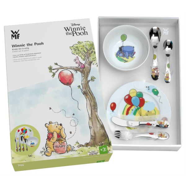 Фото - Набір дитячий WMF 1283509964 WINNIE THE POOH 6 пр.
