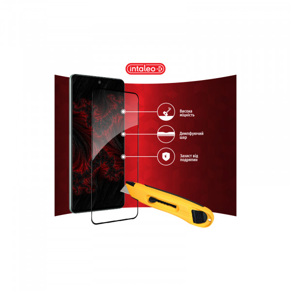 Фото - Захисне скло для смартфона Intaleo Full Glue for Samsung M53 5G Black (1283126524301)