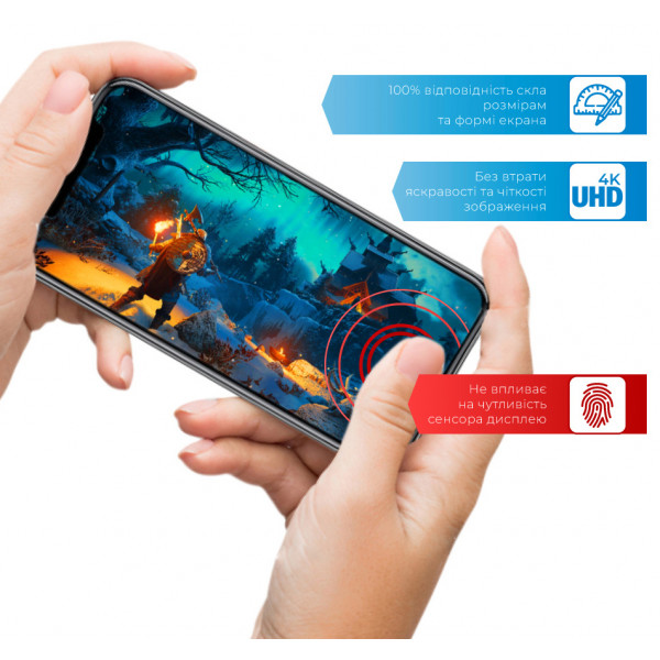 Фото - Захисне скло для смартфону ACCLAB Full Glue for Realme C31 (1283126540721)