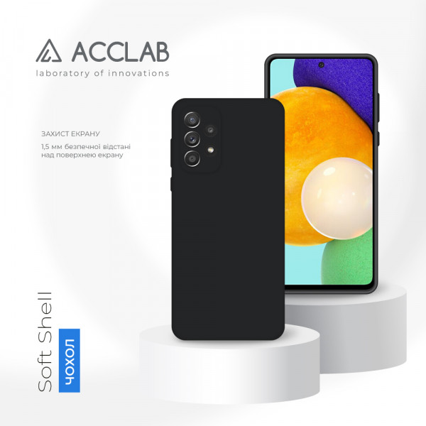 Фото - Чохол для смартфону ACCLAB SoftShell for Samsung Galaxy A72 (1283126560880)