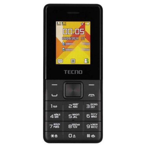 Фото - Мобільний телефон Tecno T301 Dual Sim Phantom Black