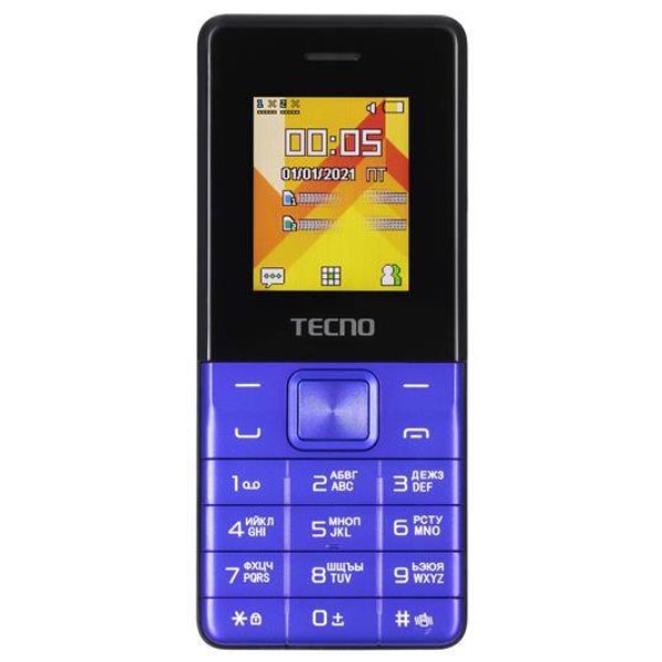 Фото - Мобільний телефон Tecno T301 Dual Sim Blue
