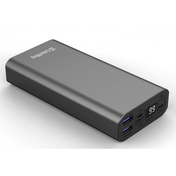 Фото - Батарея мобильная Colorway 20000mAh Gray (CW-PB200LPH3GR-PDD)