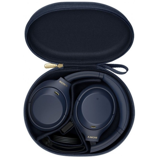Фото - Навушники повнорозмірні бездротові Sony WH-1000XM4 Blue