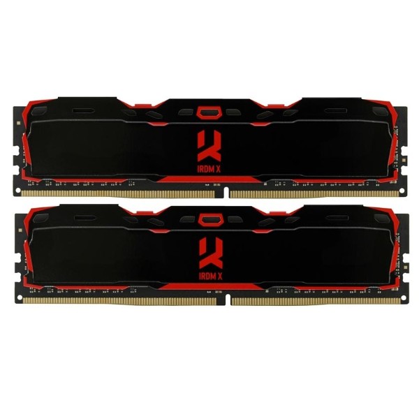 Фото - Память DDR Goodram DDR4 2x16GB/3200 Iridium X Black (IR-X3200D464L16A/32GDC)
