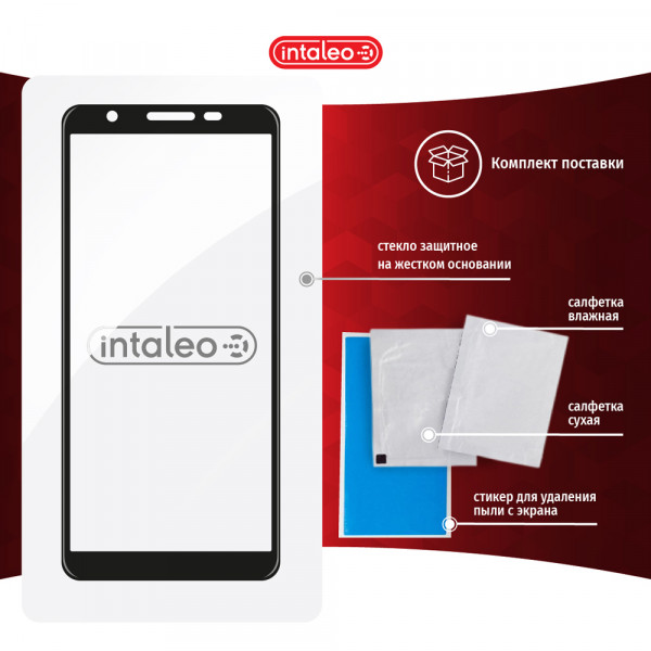 Фото - Захисне скло для смартфону Intaleo Intaleo Full Glue for Samsung M01 core Black (1283126505034)