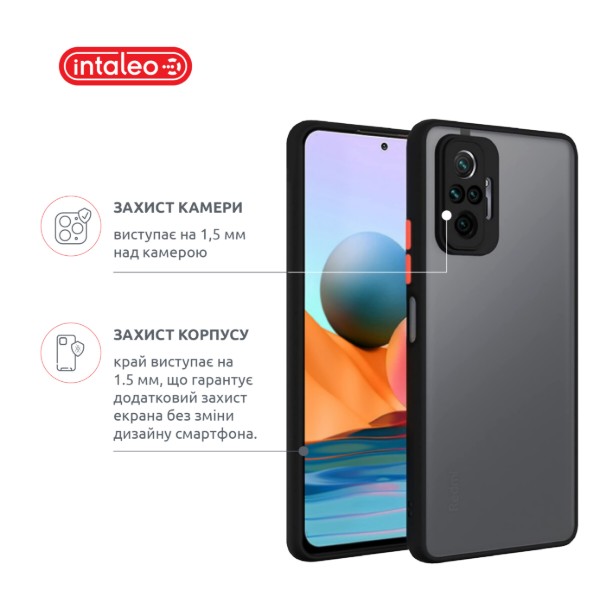 Фото - Чехол для смартфона Intaleo Smoky for Xiaomi Redmi Note 10 Lite (1283126520174)