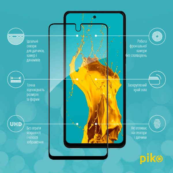 Фото - Защитное стекло для смартфона Piko Full Glue for Infinix Note 10 Pro 2022 (1283126529047)