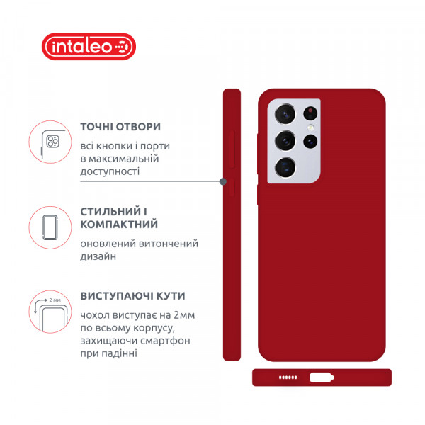Фото - Чехол для смартфона Intaleo SoftShell for Samsung Galaxy S21 Ultra (1283126563577)