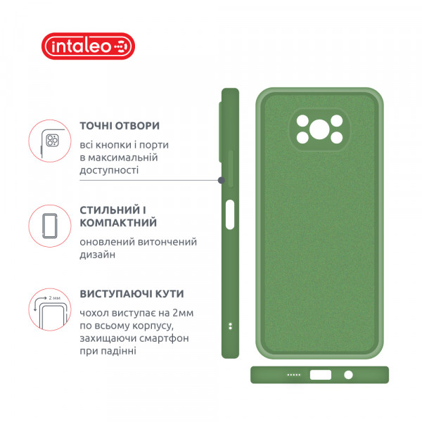 Фото - Чехол для смартфона Intaleo SoftShell for Xiaomi Poco X3 (1283126563812)