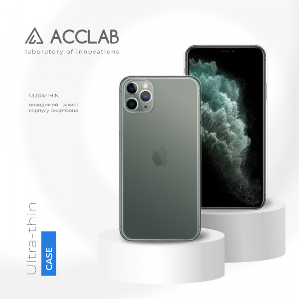Фото - Чехол для смартфона ACCLAB TPU for Apple iPhone 11 Pro (1283126565922)