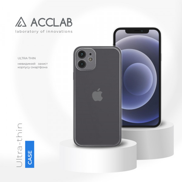 Фото - Чехол для смартфона ACCLAB TPU for Apple iPhone 12 (1283126565946)