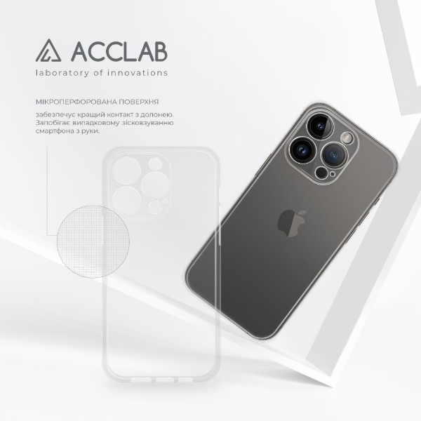 Фото - Чехол для смартфона ACCLAB TPU for Apple iPhone 14 Pro (1283126565977)