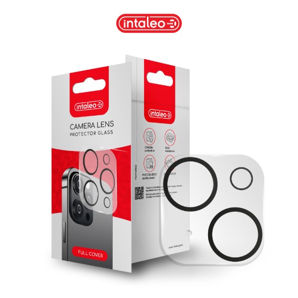 Фото - Защитное стекло для смартфона Intaleo Camera Lens for Apple iPhone 14/14 Plus Black (1283126576843)