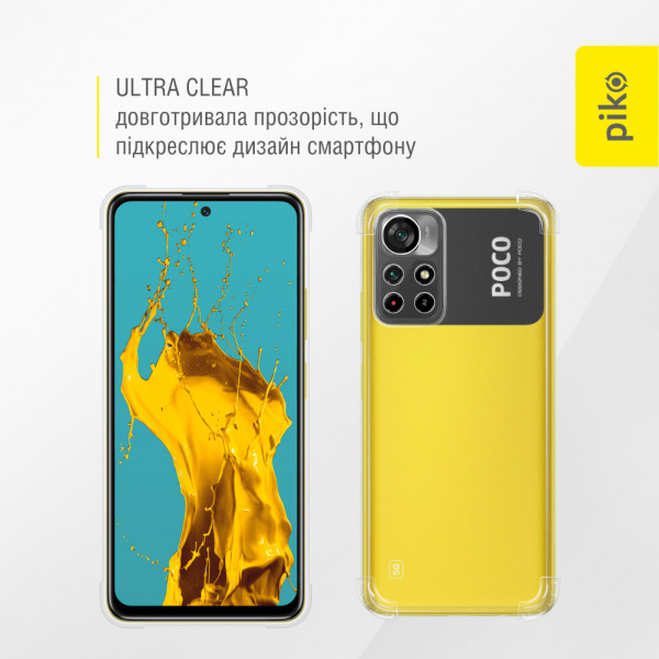 Фото - Чохол для смартфону Piko Shockproof for Xiaomi Poco M4 Pro 5G (1283126587757)