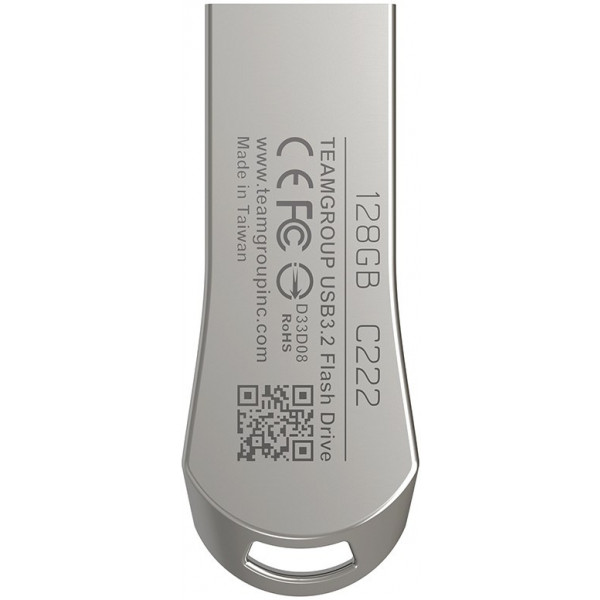 Фото - Флеш USB Team USB3.2 128GB C222 Silver (TC2223128GS01)
