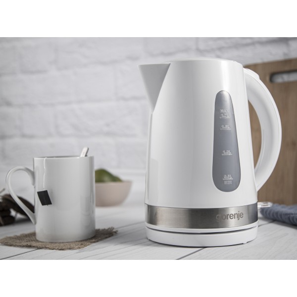 Фото - Електричний чайник Gorenje K 17 WE