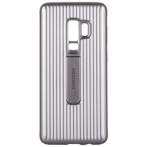 Фото - Чохол для смартфону Samsung Protective Stadning Cover Silver for S9+ (EF-RG965CSEGRU)