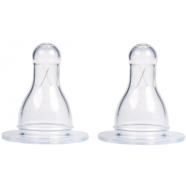 Фото - Малий потік соска дитяча силіконова Canpol babies 2 шт (18/115)