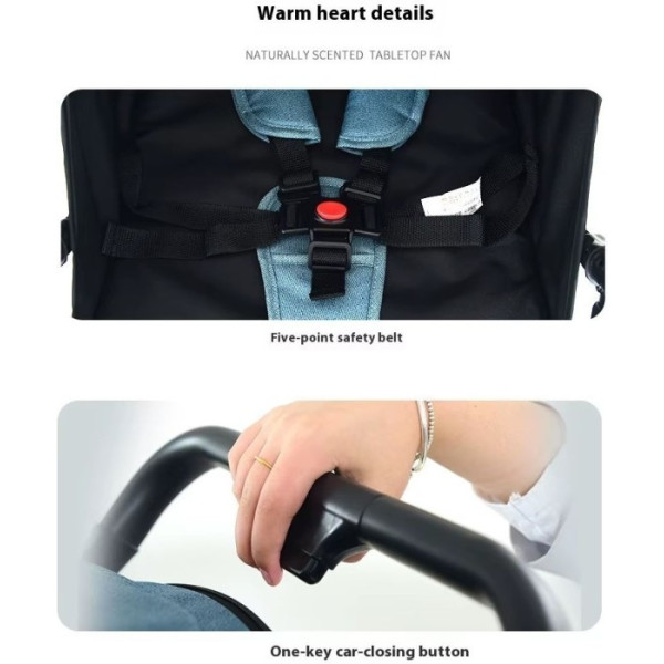 Фото - Коляска прогулянкова Haowei X5 Grey