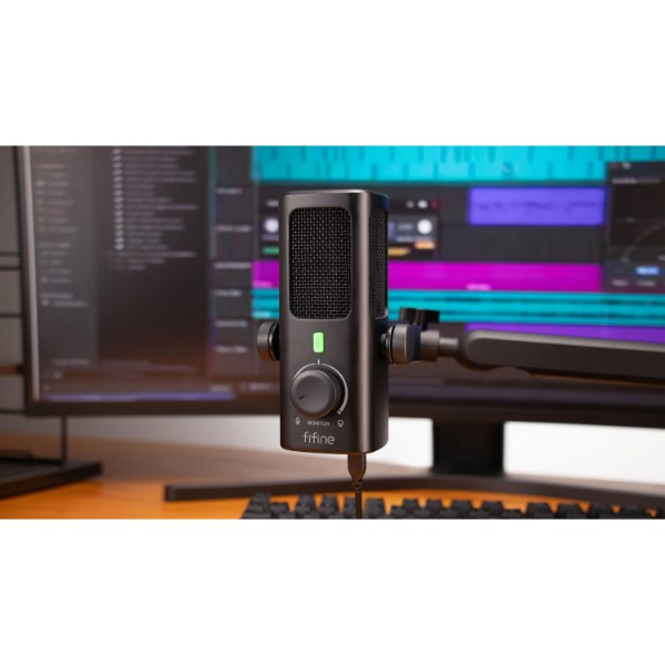 Фото - Микрофон для компьютера проводной Fifine Profile 3 USB Black