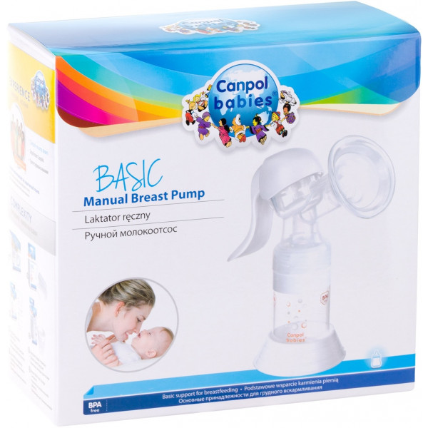 Фото - Механічний молоковідсмоктувач Canpol babies Basic (12/205)