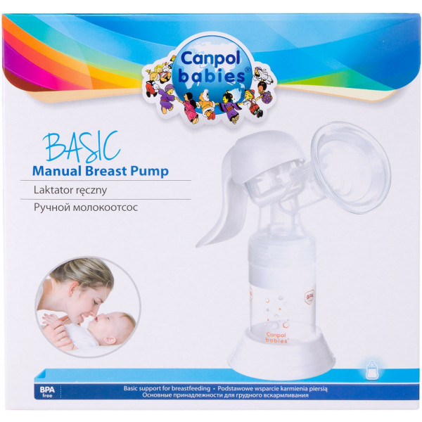 Фото - Механічний молоковідсмоктувач Canpol babies Basic (12/205)