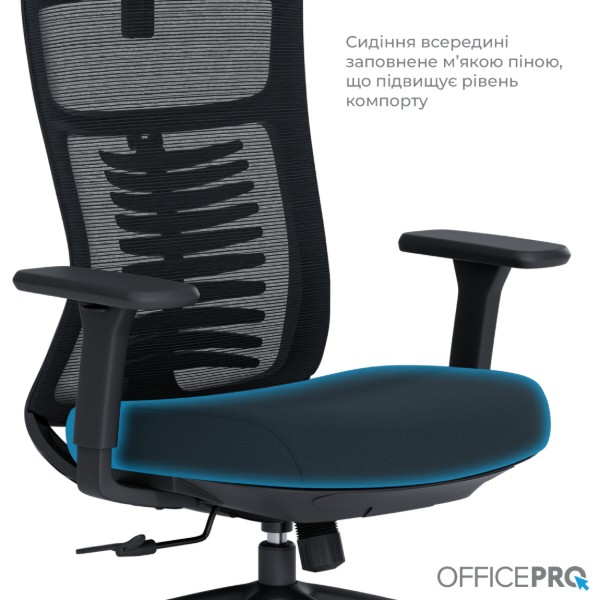 Фото - Кресло офисное OfficePro Balance (OC550-B-B-B) Black