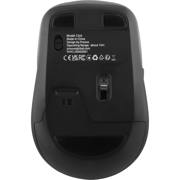 Фото - Мышь беспроводная Proove Click Black (WMCL00000001)