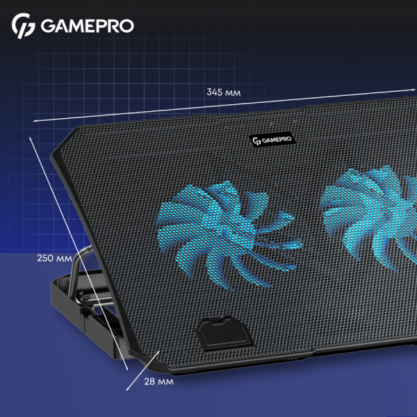 Фото - Подставка под ноутбук охлаждающая GamePro CP350