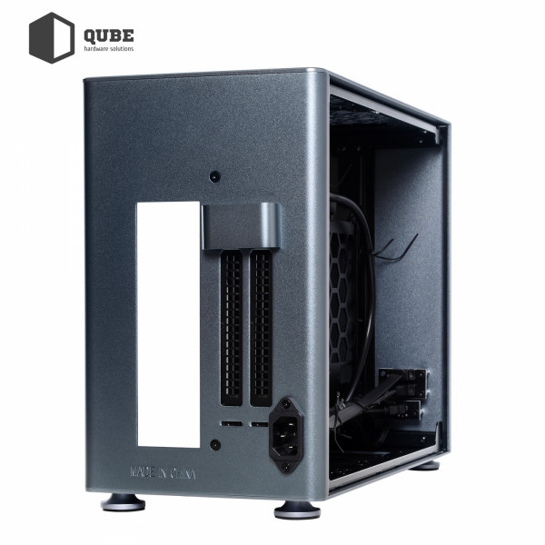 Фото - Корпус QUBE A4 Aluminum Gray (QBA4I_WGNU3)