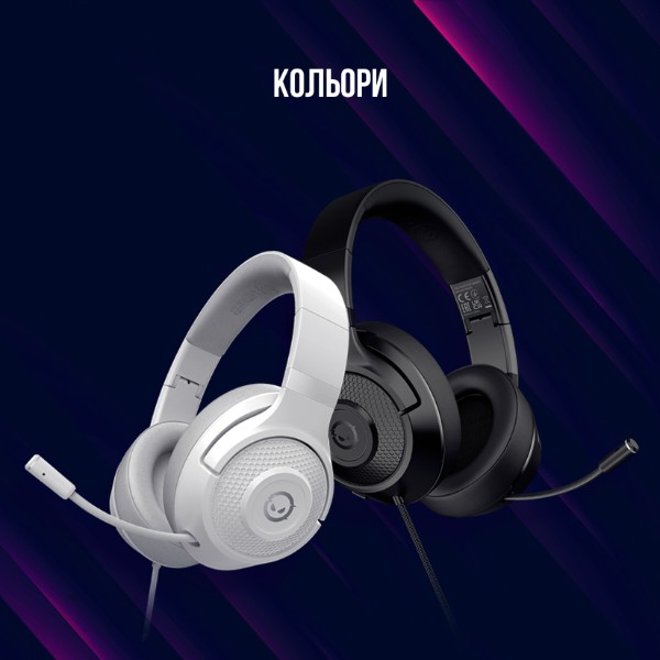 Фото - Гарнітура дротова ігрова Lorgar Noah 101 Gaming 3.5mm Black (LRG-GHS101B)