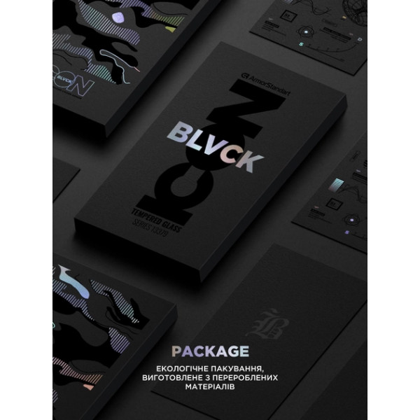 Фото - Захисне скло для смартфону Armorstandart Supreme Black Icon 2.5D for Apple iPhone 14 Pro Max (ARM69296)
