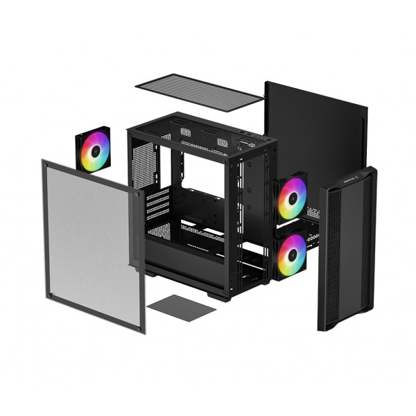 Фото - Корпус Deepcool CC360 ARGB (R-CC360-BKAPM3-G-1) без БЖ