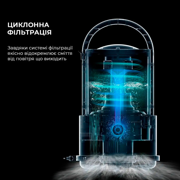 Фото - Пилосос для сухого прибирання без мішка Deerma Vacuum Cleaner TJ200