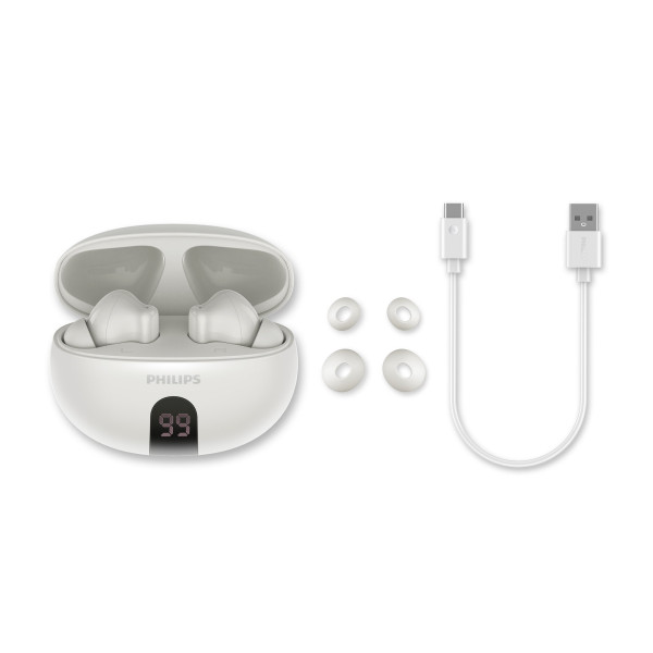 Фото - Навушники вкладиші бездротові TWS Philips TAT2520WT/00