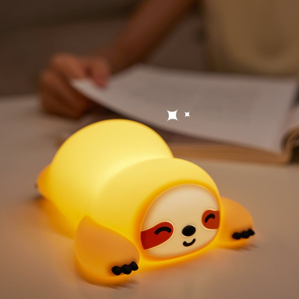 Фото - Нічник дитячий VALESO Лінивець A046 жовтий