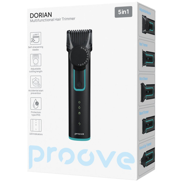 Фото - Триммер универсальный Proove Dorian 5in1 Black (HTPD05002001)