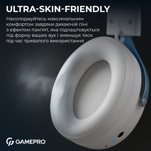 Фото - Гарнитура беспроводная игровая GamePro Asgard Skadi (HSW191WB)