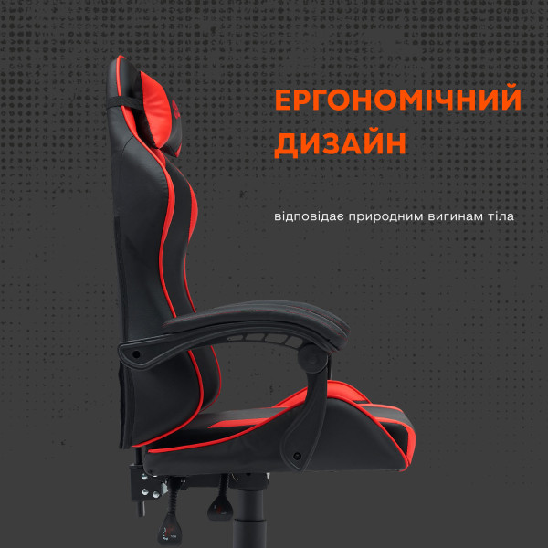 Фото - Кресло для геймеров Canyon Core SGCH2 Black Red (CNE-SGCH2R)