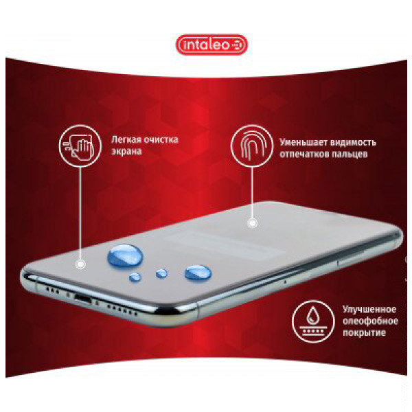 Фото - Захисне скло для смартфону Intaleo Full Glue for Moto G8 Power Lite Black (1283126505713)