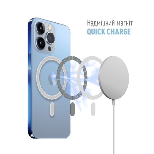 Фото - Чохол для смартфона Intaleo Clear for Apple iPhone 13 Pro з MagSafe (1283126519826)