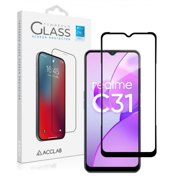 Фото - Захисне скло для смартфону ACCLAB Full Glue for Realme C31 (1283126540721)