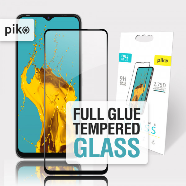 Фото - Захисне скло для смартфону Piko Full Glue for Tecno Spark 8C Black (1283126542497)