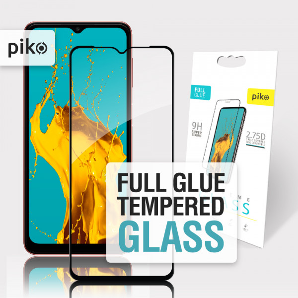 Фото - Захисне скло для смартфону Piko Full Glue for Samsung A04e Black (1283126547201)