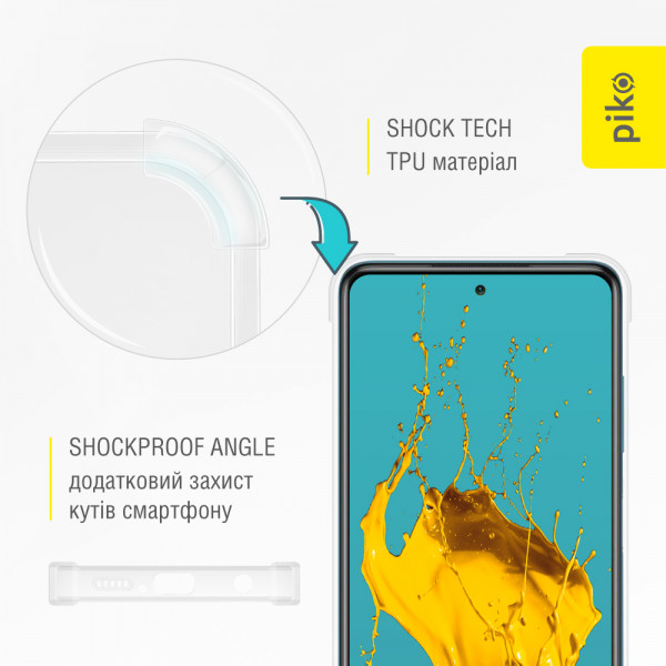 Фото - Чохол для смартфону Piko Shockproof for Xiaomi Poco X3 (1283126555381)